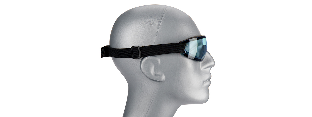 AC-375U LOW PROFILE BOOGIE REGULATOR GOGGLES (BLUE)