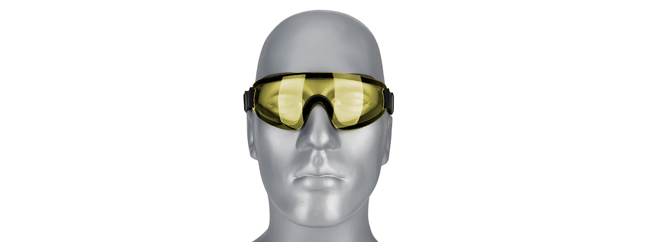 AC-375Y LOW PROFILE BOOGIE REGULATOR GOGGLES (YELLOW) - Click Image to Close