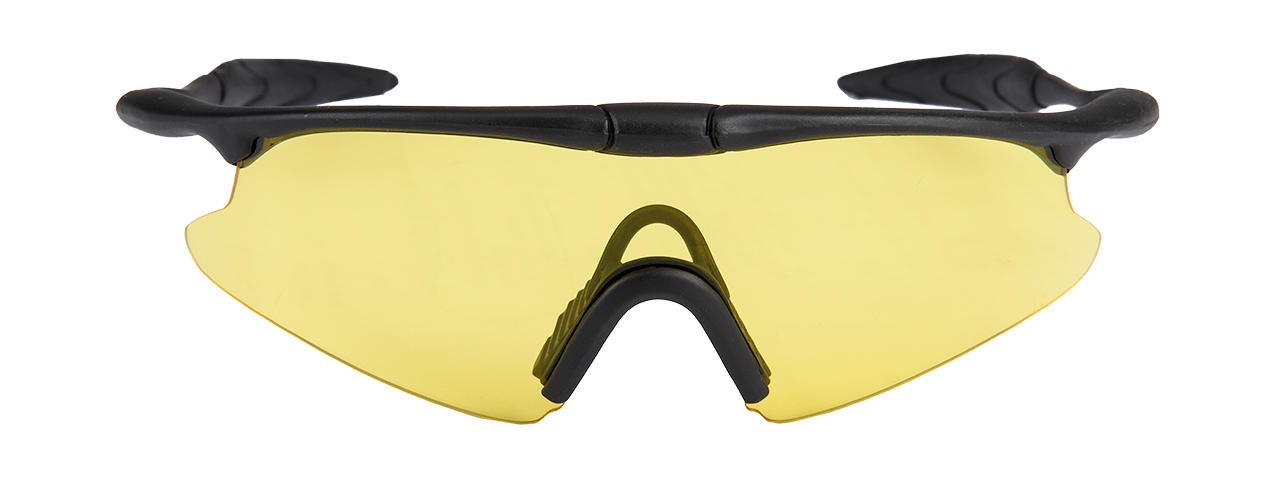 AC-570Y WOSPORT TPU COLORFUL SPORTING GOGGLES (YELLOW) - Click Image to Close