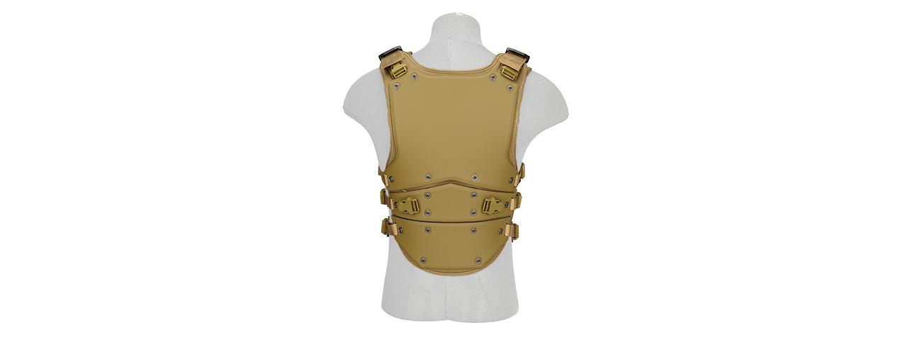 AC-590T TF3 HIGH SPEED AIRSOFT MAG STRAP BODY ARMOR (TAN)