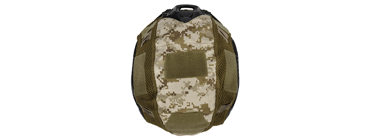 G-FORCE 1000D NYLON POLYESTER BUMP HELMET COVER - DESERT DIGITAL - Click Image to Close