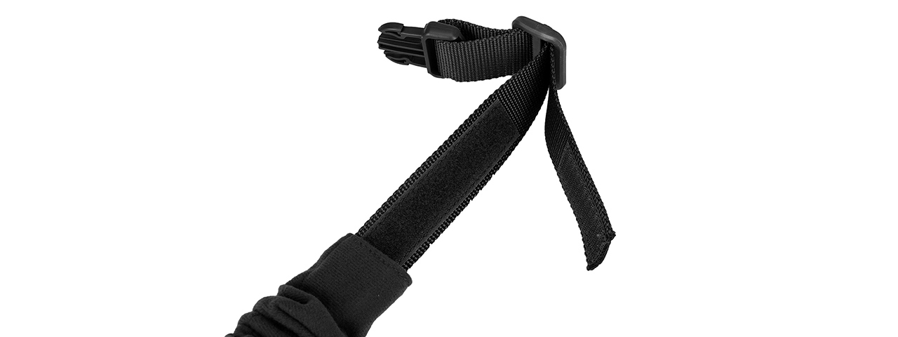 G-FORCE REINFORCED NYLON DOG COLLAR W/ EVA HANDLE - BLACK - Click Image to Close