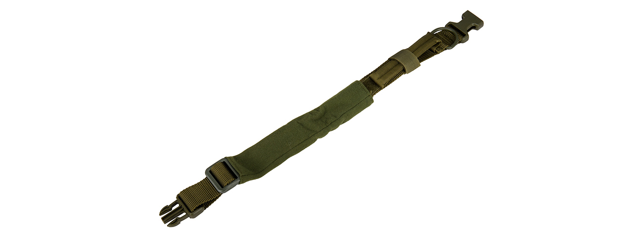 G-FORCE REINFORCED NYLON DOG COLLAR W/ EVA HANDLE - OLIVE DRAB