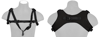 G-FORCE 1000D NYLON TACTICAL ONE-POINT SLING VEST - BLACK