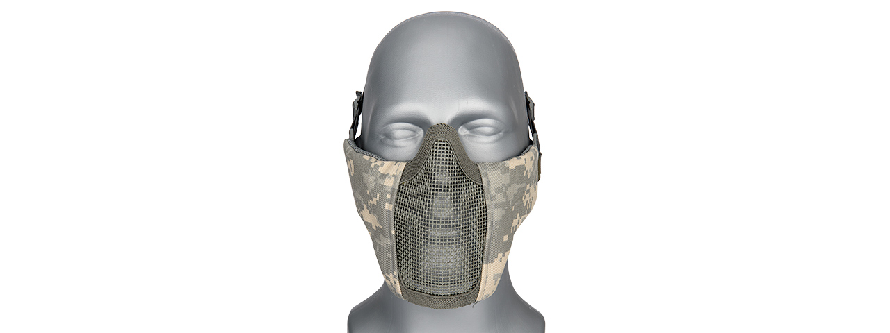 G-FORCE STEEL MESH NYLON LOWER FACE MASK (ACU)