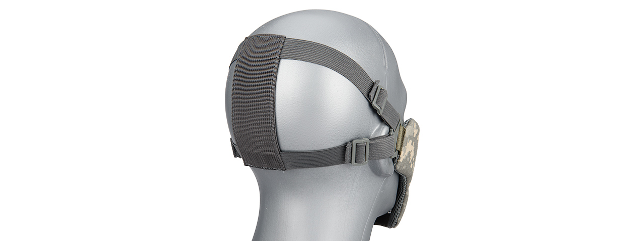 G-FORCE STEEL MESH NYLON LOWER FACE MASK (ACU)