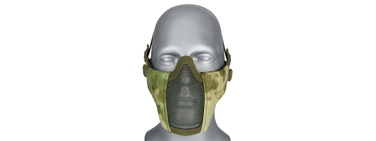 G-FORCE STEEL MESH NYLON LOWER FACE MASK (AT-FG) - Click Image to Close