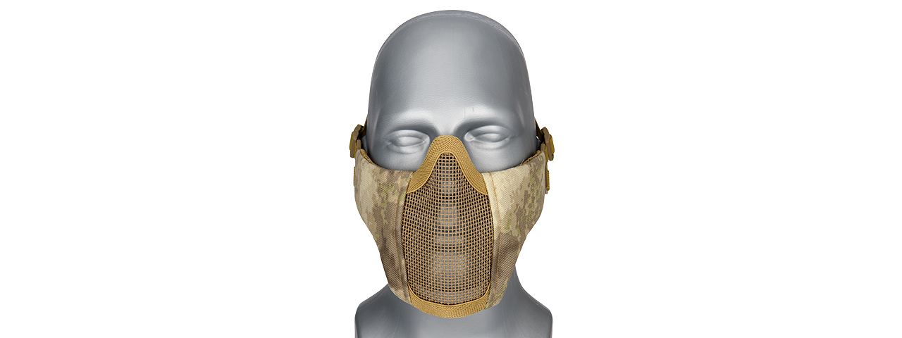 G-FORCE STEEL MESH NYLON LOWER FACE MASK (AT)