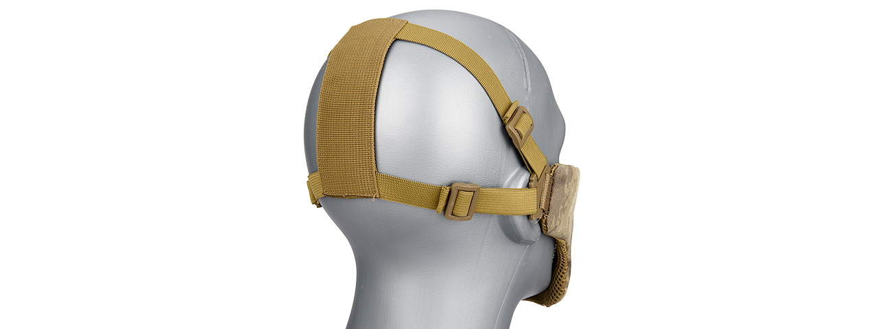 G-FORCE STEEL MESH NYLON LOWER FACE MASK (AT)