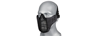 AC-642TP WOSPORT STEEL MESH NYLON LOWER FACE MASK (TYP)