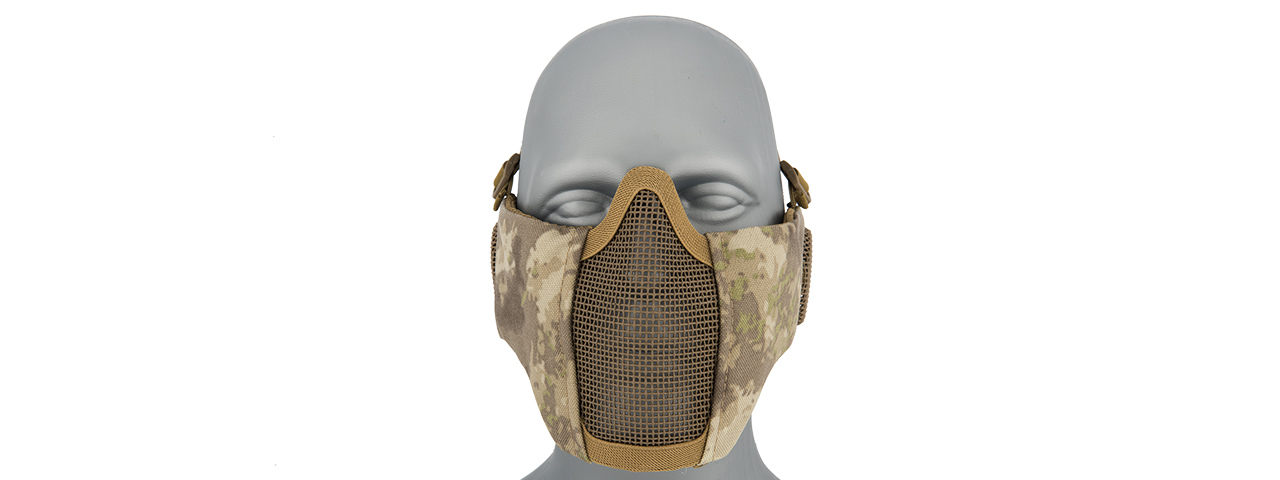 AC-643AT TACTICAL ELITE FACE AND EAR PROTECTIVE MASK (A-TACS) - Click Image to Close