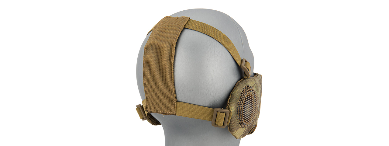 AC-643M TACTICAL ELITE FACE AND EAR PROTECTIVE MASK (MAD) - Click Image to Close