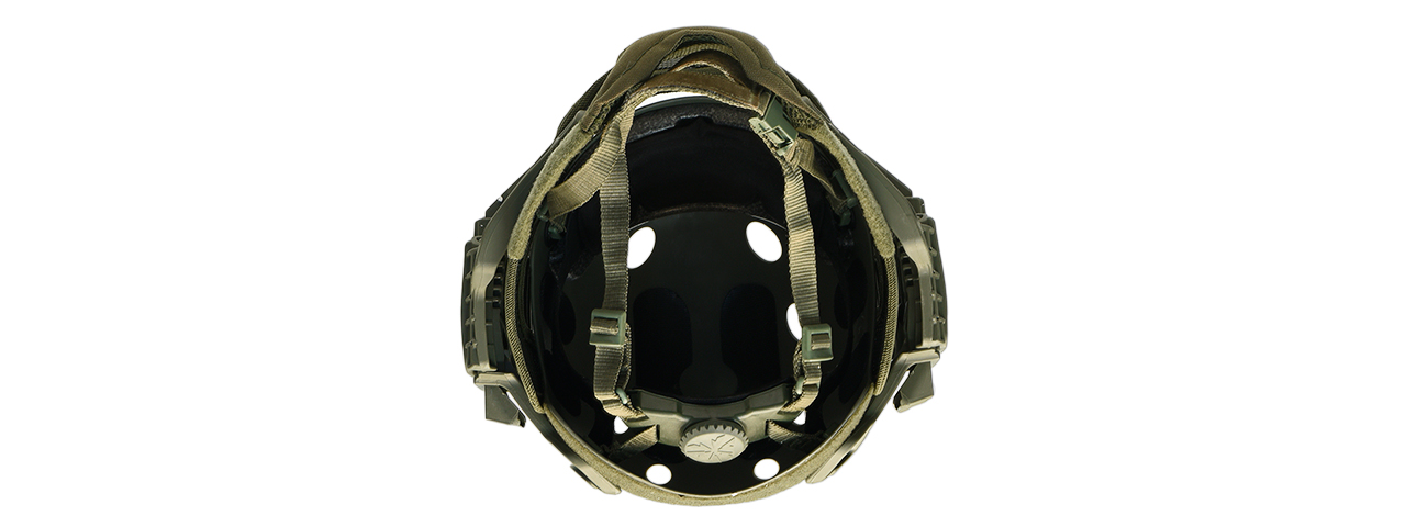 G-FORCE TACTICAL G4 SYSTEM BUMP HELMET MASK W/ GOGGLES (OLIVE DRAB) - Click Image to Close