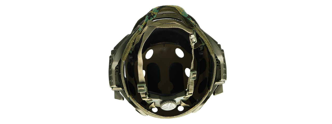 G-FORCE TACTICAL G4 SYSTEM BUMP HELMET MASK W/ GOGGLES (WOODLAND DIGITAL) - Click Image to Close