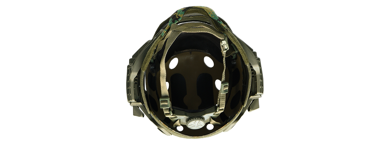 G-FORCE TACTICAL G4 SYSTEM BUMP HELMET MASK W/ GOGGLES (WOODLAND DIGITAL)