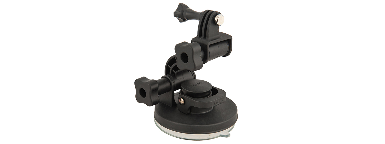 AC-862B MULTI-PURPOSE SUCTION CUP GOPRO CAMERA MOUNT (BLACK)