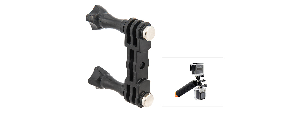 AC-864B FAST DUAL SPORTING CAMERA MOUNT FOR GOPRO (BLACK)