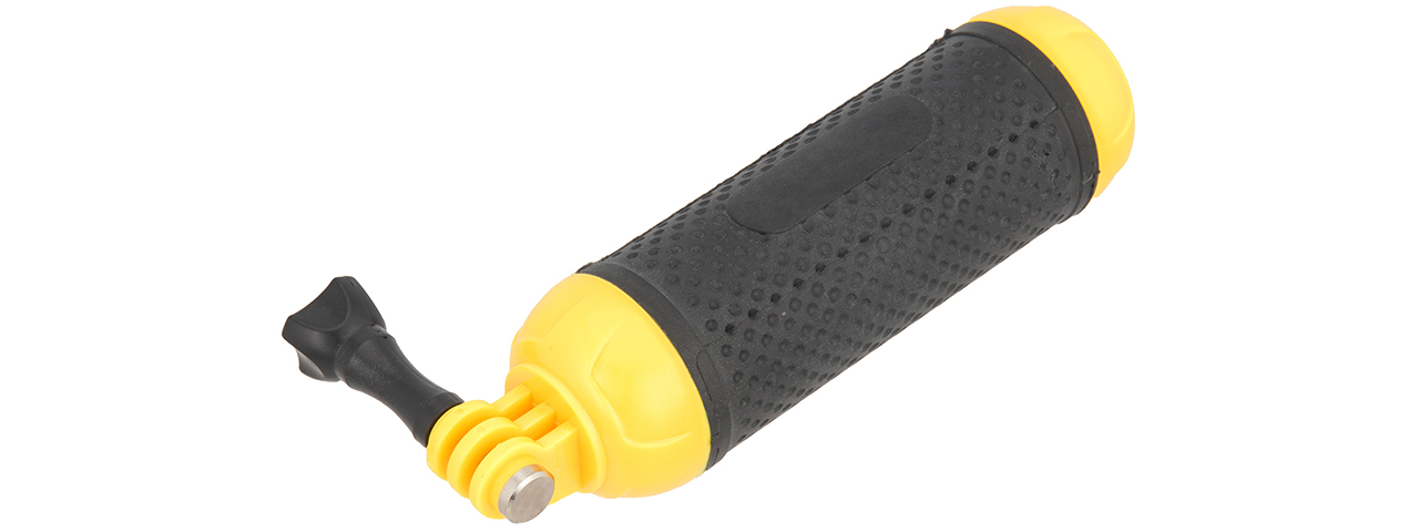 G-FORCE BOBBER FLOATING HAND GRIP FOR GOPRO CAMERAS (BLACK / YELLOW)