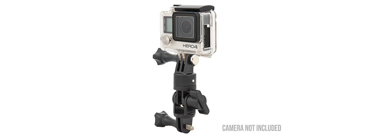 AC-874B FAST SWIVEL SPORTING CAMERA MOUNT FOR GOPRO (BLACK) - Click Image to Close