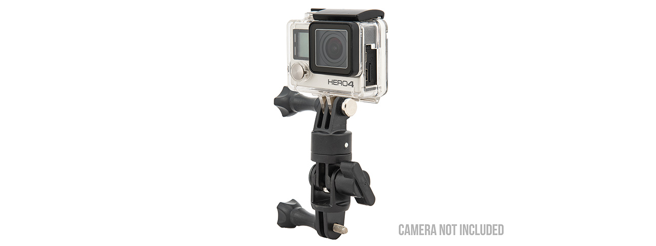 AC-874B FAST SWIVEL SPORTING CAMERA MOUNT FOR GOPRO (BLACK)