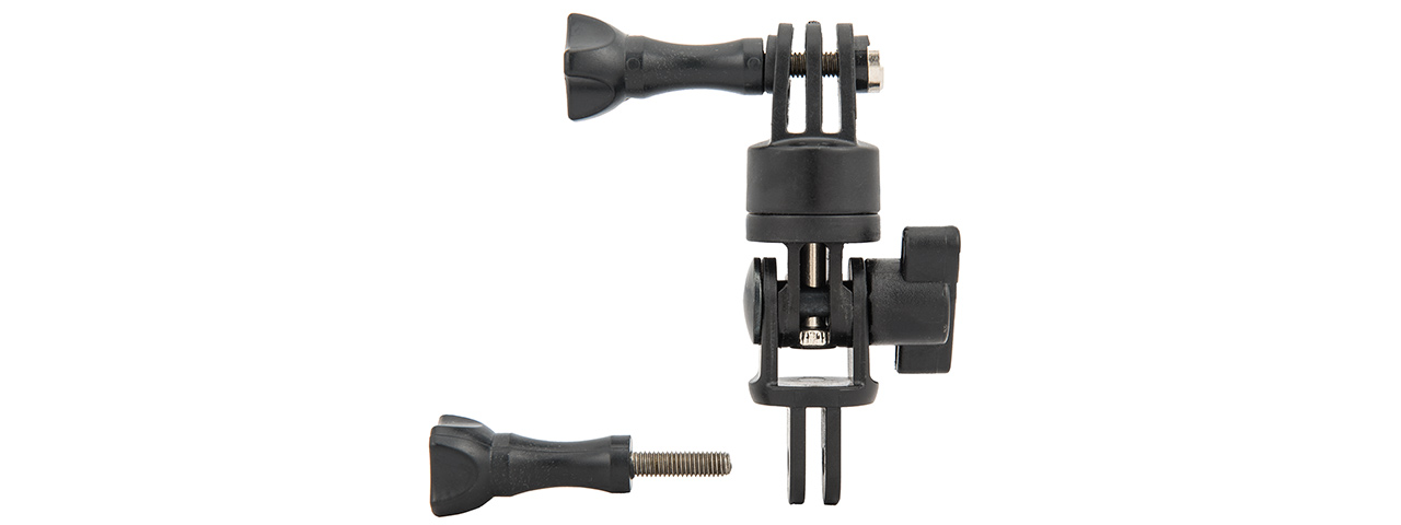 AC-874B FAST SWIVEL SPORTING CAMERA MOUNT FOR GOPRO (BLACK) - Click Image to Close