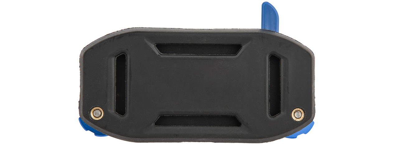 AC-875B ACTION CAMERA STRAP MOUNT FOR GOPRO (BLACK/BLUE) - Click Image to Close