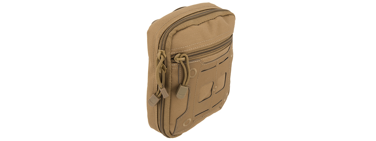 AC-876T LASER CUT HYPALON MOLLE MEDICAL SUNDRIES BAG (TAN) - Click Image to Close