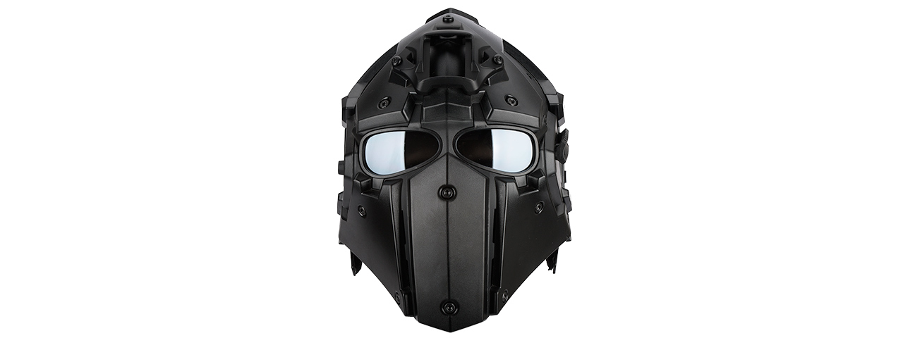 AC-892BB WOSPORT TACTICAL HELMET W/ NVG & TRANSFER BASE (BLACK) - Click Image to Close