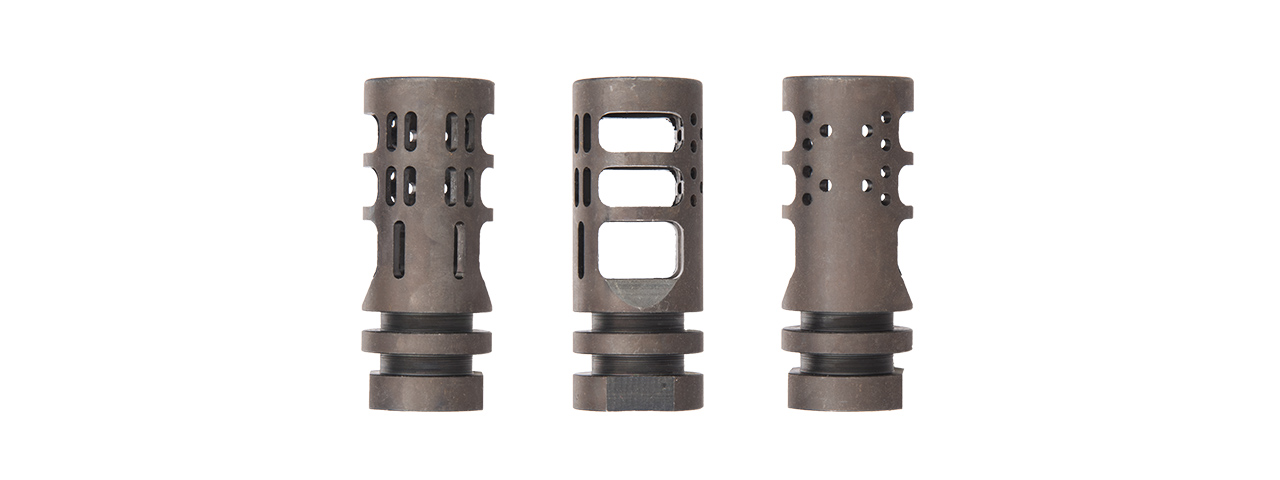 ACW-166 -14MM FLASH HIDER COMPENSATOR/MUZZLE BREAK - Click Image to Close