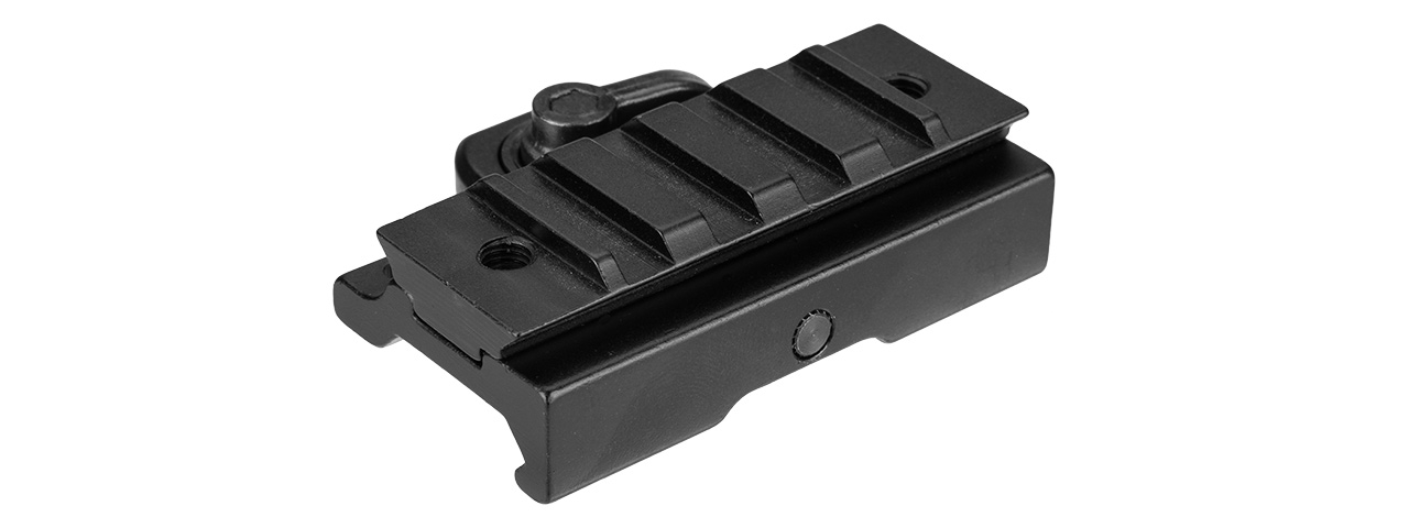 ACW-1706B QUICK DETACH DOVETAIL RAIL MOUNT (BLACK) - Click Image to Close