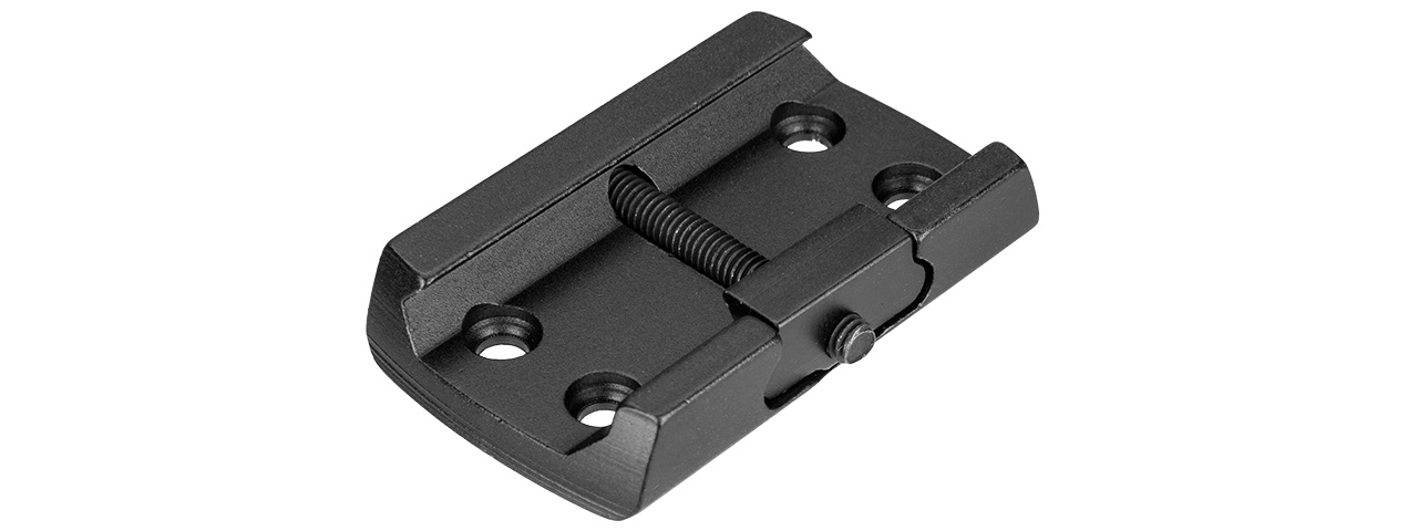 ACW-1718B 20MM LOW MOUNT FOR SOLAR POINT RED DOT SIGHT (BLACK) - Click Image to Close