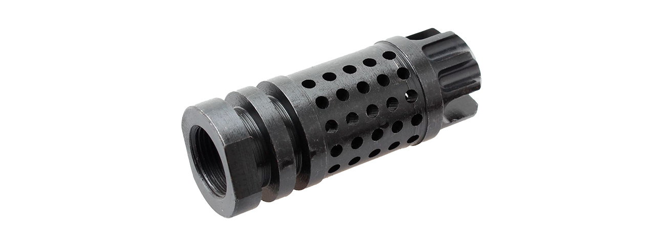 ATLAS CUSTOM WORKS 14MM CCW M4 SERIES AIRSOFT FLASH COMPENSATOR - Click Image to Close