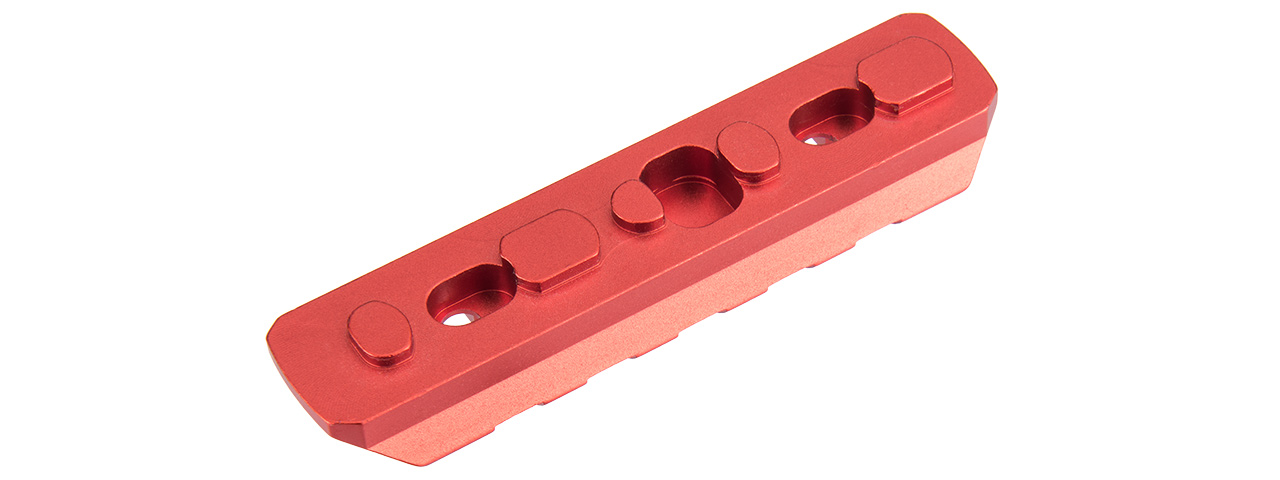 ACW-2033R 5-SLOT KEYMOD RAIL (RED)