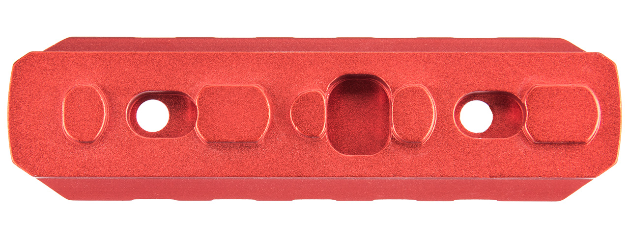 ACW-2033R 5-SLOT KEYMOD RAIL (RED)