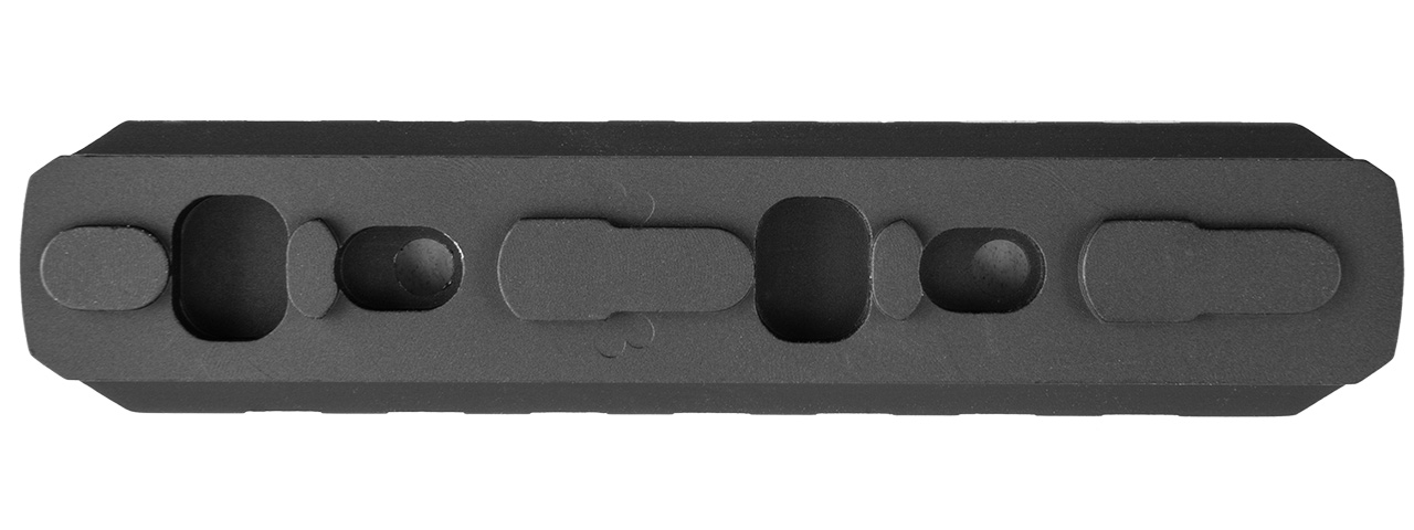 ACW-2034B 7-SLOT KEYMOD RAIL (BLACK) - Click Image to Close