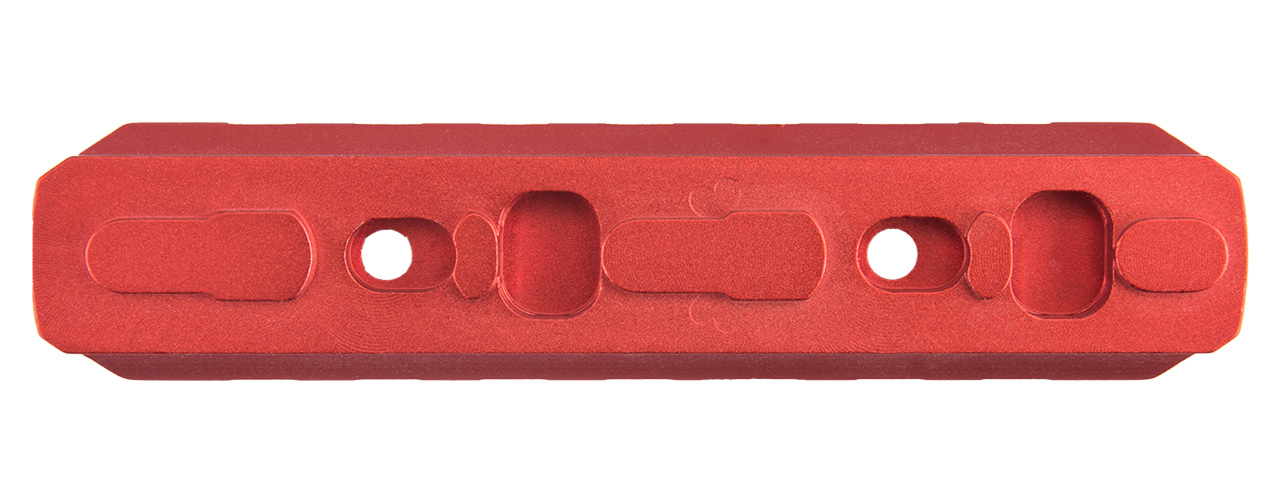 ACW-2034R 7-SLOT KEYMOD RAIL (RED)