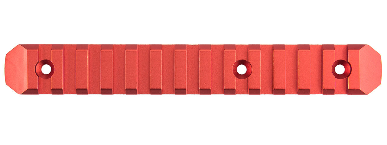 ACW-2055R 13-SLOT KEYMOD RAIL (RED)