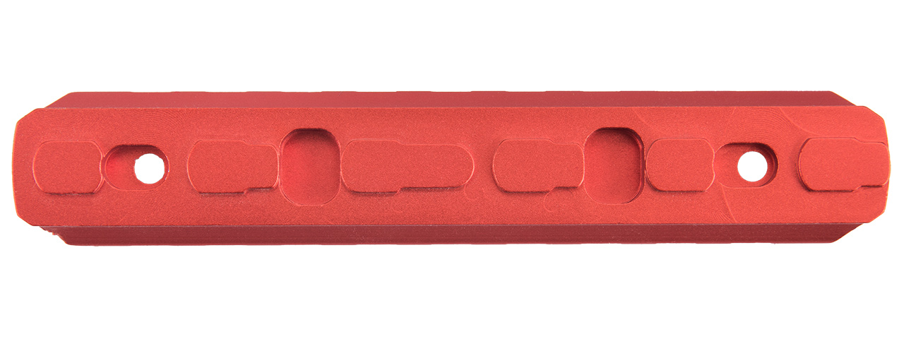 ACW-2059R 9-SLOT M-LOK RAIL (RED)