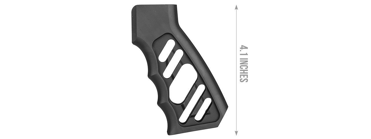 ATLAS CUSTOM WORKS CNC LWP PISTOL GRIP FOR M4 GBB RIFLES - BLACK - Click Image to Close