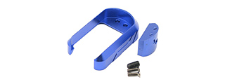 ACW-GB276-BU HIGH SPEED MAGAZINE WELL FOR G17 PISTOLS (BLUE)