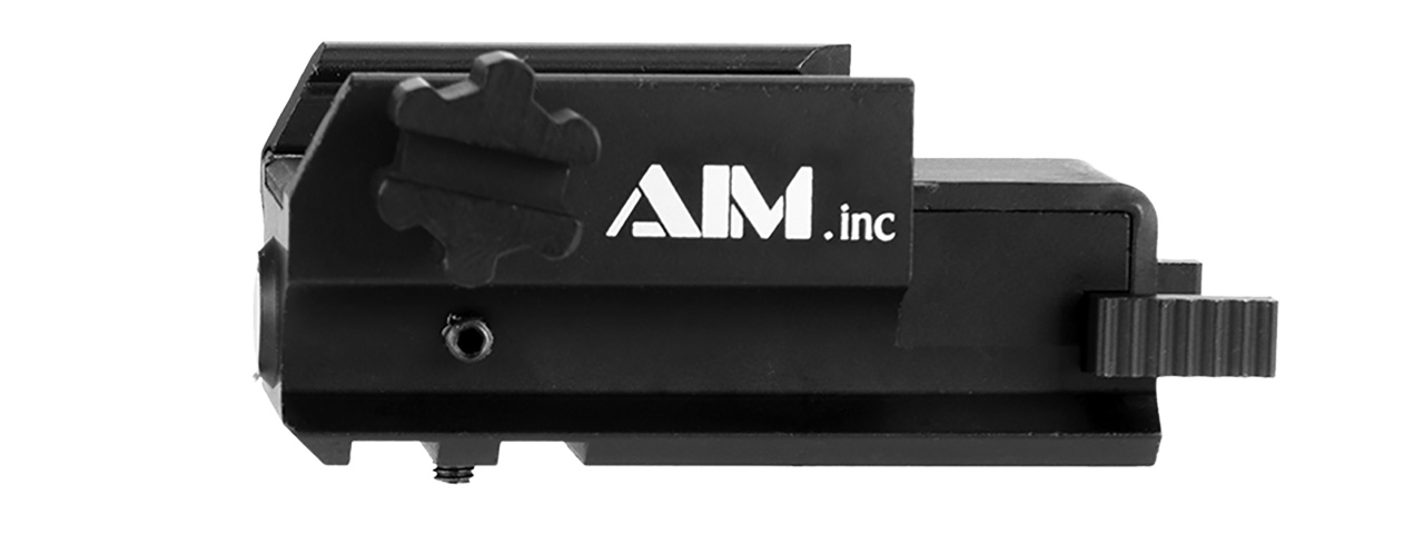 AIM-LG006 5MW ANODIZED ALUMINUM GREEN LASER PISTOL SIGHT - Click Image to Close