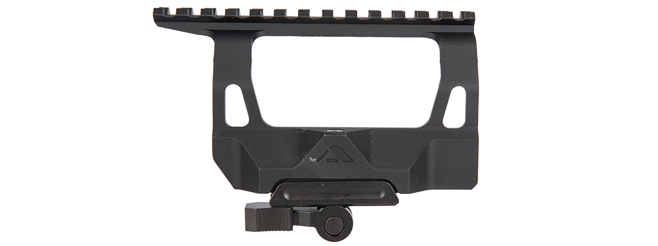 AIM SPORTS SIDE MOUNT AK SERIES OPTIC RAIL (BLACK) - Click Image to Close