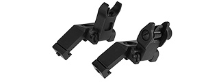 AIM-MT45FS AIM SPORTS AR 45 DEGREE FLIP-UP FRONT AND REAR SIGHTS