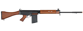 AR-024-W Ares Metal AEG FAL Airsoft Battle Rifle (Real Wood)