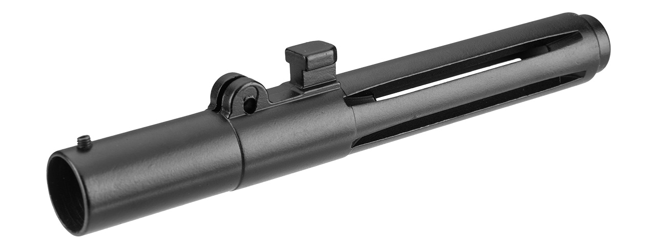 ARES L1A1 SLR FULL METAL CLOCKWISE FLASH HIDER - BLACK - Click Image to Close