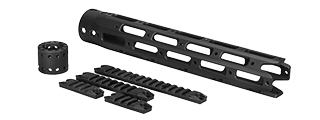 ARES-HG-013-L M4/M16 METAL LONG OCTAGONAL HANGUARD SET (BLACK)