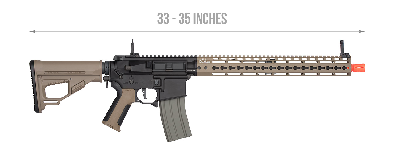 ARES-M4-KM15-DE Octarms X Ameoba 15" Keymod KM15 (Dark Earth)