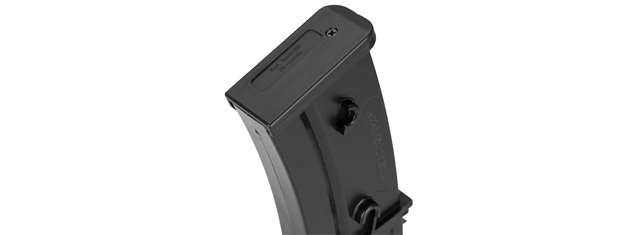 ARES-MAG-B005 5-PK 30 RD LIGHTWEIGHT LOW CAPACITY AIRSOFT G36 MAGAZINES (BLACK)