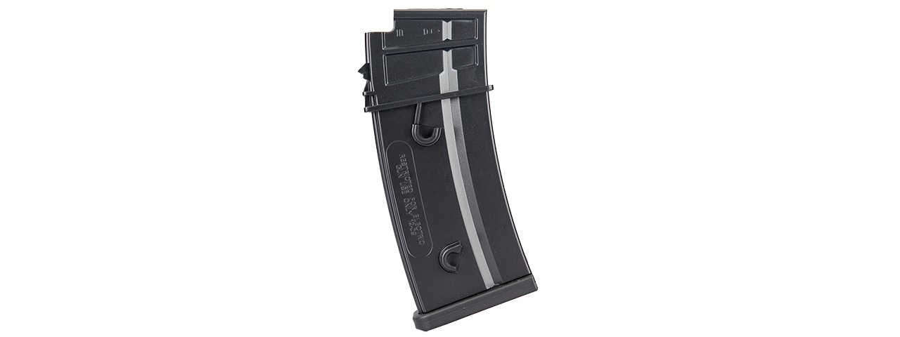 ARES-MAG-B007 5 PACK 140 ROUND MID CAPACITY AIRSOFT G36 MAGAZINES (BLACK) - Click Image to Close