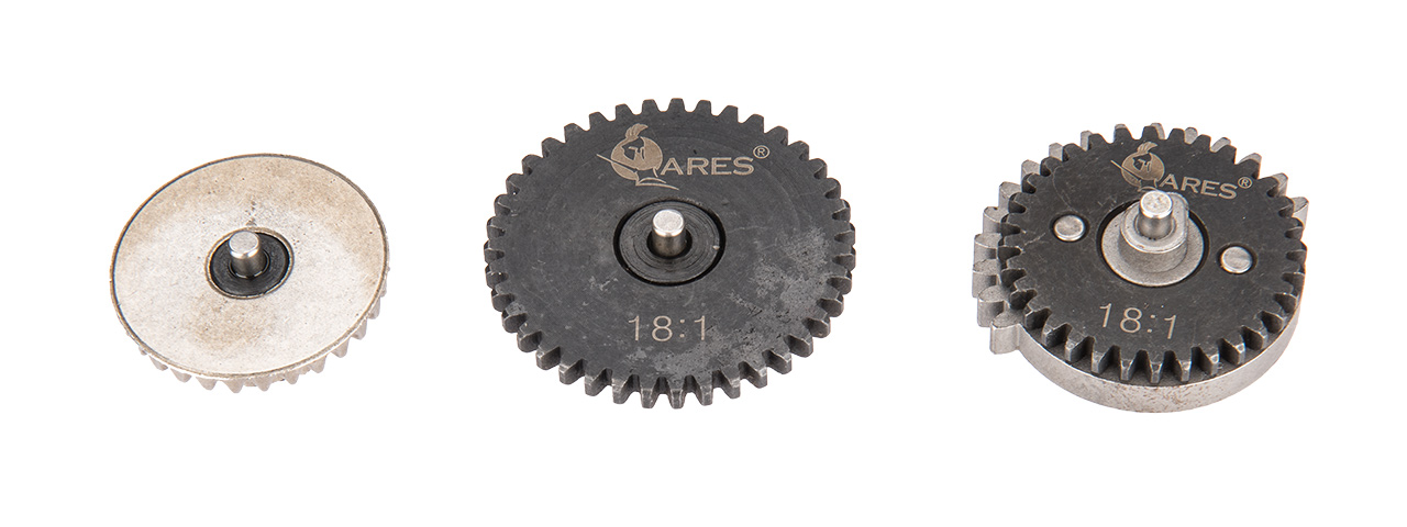 ARES-MHG-003 SUPER HIGH SPEED AIRSOFT 18:1 VERSION 2 AND 3 GEAR SET - Click Image to Close